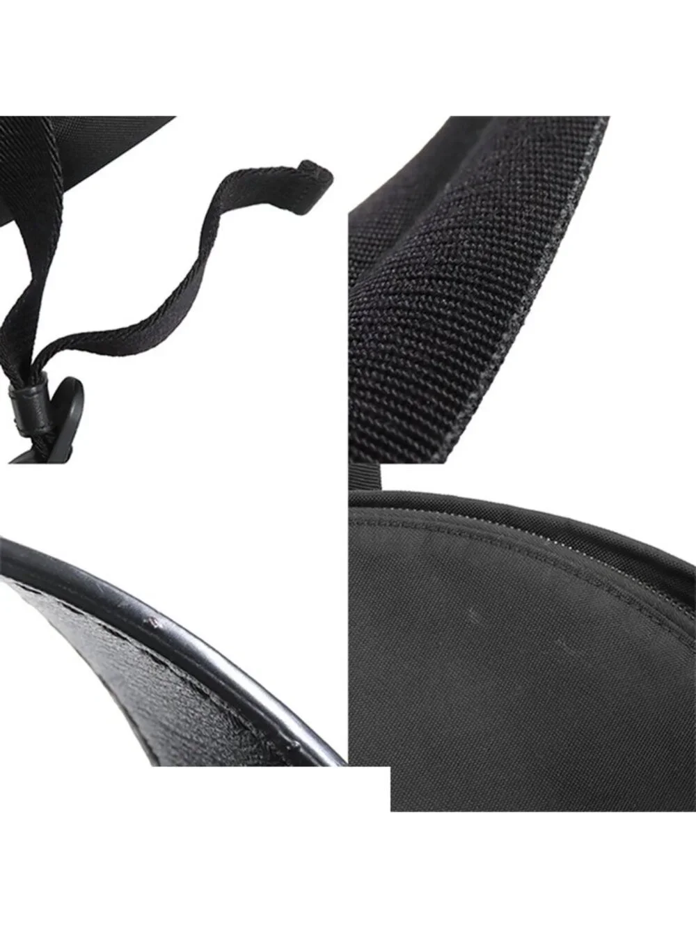 Moncler Pierrick Black Nylon Polyester Backpack